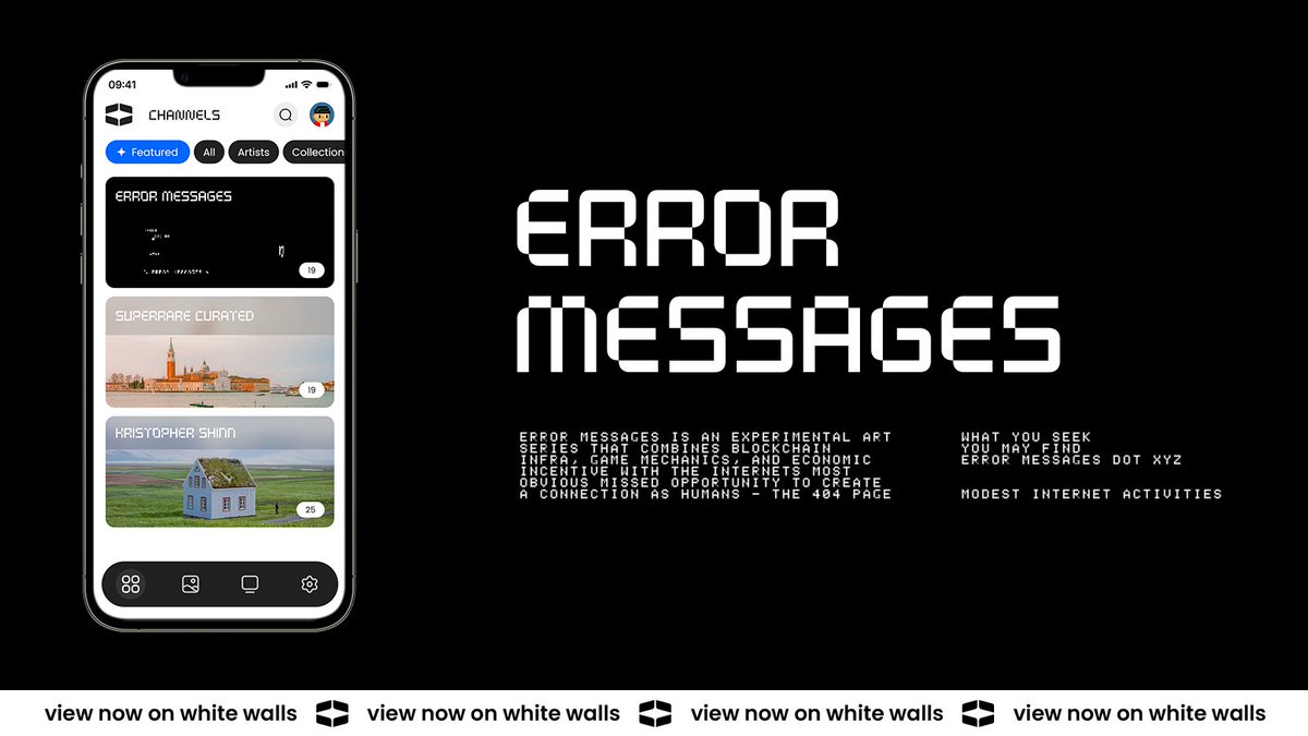 White Walls tweet media