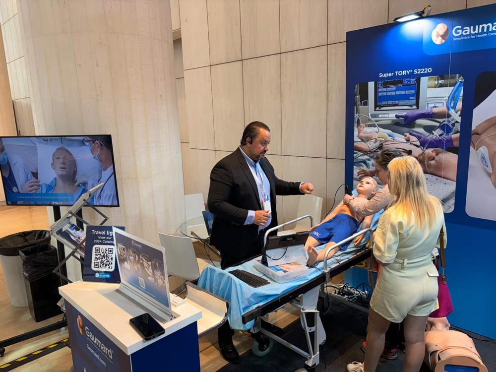 GaumardInFocus's tweet photo. Day 1 at #ERC2024: Join us from Oct 31 to Nov 2 at Booth #6 in Athens! We'll be showcasing some of our most innovative products, including HAL® 5301 and Pediatric HAL®. Speak with a Gaumard expert about your training objectives and find the best solutions for your program. #CPR https://t.co/6A3ZWPN0Ee