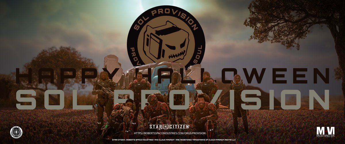 Join Sol Provision
A real community #starcitizenfam
Weekly Org Nights
Security &amp; Mercenary
Logistics &amp; Transportation
Mining
Full Spectrum Social Discord
Role Play Loops
Celebrity Digital Photographers
Machinima
Weekly Podcasting <a href="/BTV/">BTV</a>
Contests &amp; Giveaways

Join here