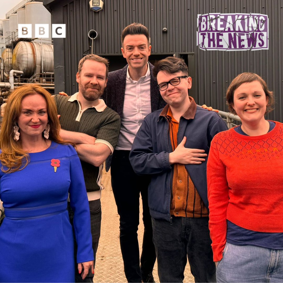 Another brilliant lineup for #BreakingTheNews with <a href="/des_clarke/">Des Clarke</a> recorded this week in Glasgow 🗞️
<a href="/neildelamere/">Neil Delamere</a> 🤡
<a href="/MartelMaxwell/">Martel Maxwell</a> 🤡
<a href="/JosieLong/">Josie Long</a> 🤡
<a href="/macarthurboyd/">christopher macarthur-boyd - SCARY TIMES '24 TOUR</a> 🤡
Listen live Friday lunchtime <a href="/BBCRadioScot/">BBC Radio Scotland</a> 📻<a href="/BBCSounds/">BBC Sounds</a>🔊Subscribe now: bit.ly/3C3Vuwe