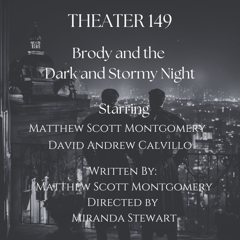 Brody has recently had his heart broken. He goes to a Halloween party and sees his ex with a new boyfriend. Brody steps onto a balcony where he is ultimately joined by a stranger who takes an interest in him. Perhaps Brody’s luck is about to change. 
opendoorplayhouse.org/opendoortheate…