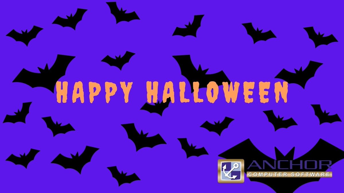 Happy Halloween from Anchor Software!

And parents, after your kids come home from trick-or-treating this year please remember to leave them some of the good stuff while you're checking their candy. This mean you, Cristina.