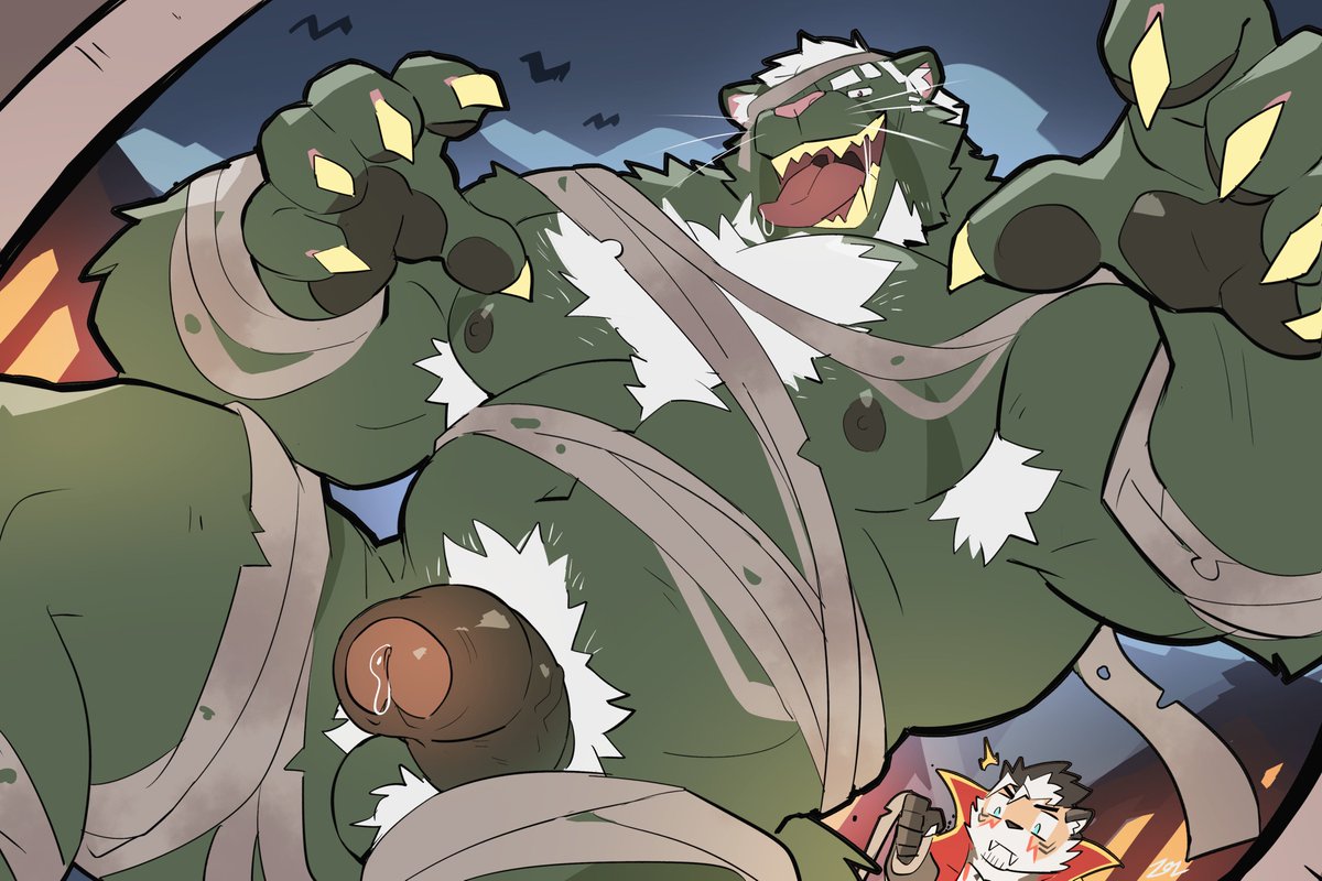 SollyzSundyz's tweet photo. Trick or Treat , Halloween 2024 with Uncle Wediz!

"Tonight, he's gonna scare you right at your front door, you know!"

#furry #Halloween https://t.co/boyoQqcioC