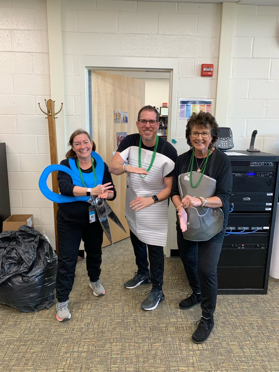 The EGE office staff is ready for the Halloween fun! #RockPaperScissors <a href="/WestChesterASD/">West Chester Area SD</a> <a href="/SaraMMissett/">Sara M. Missett</a>