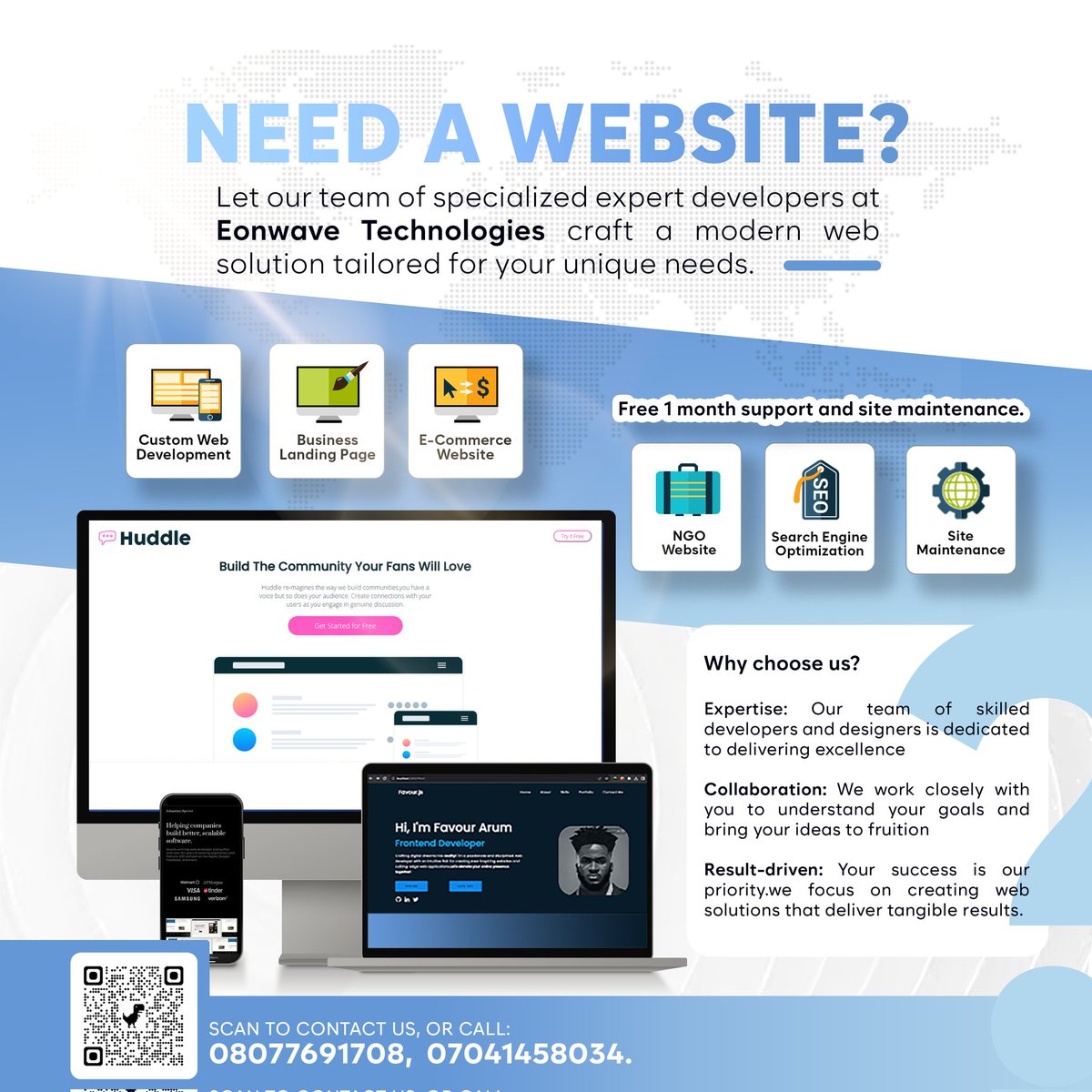 eonwavetech's tweet photo. Don't let slow websites cost you customers.

🖥️ We can help improve your website's speed with:
+ Reliable hosting 
+ Optimized media 
+ Efficient coding
+ Regular monitoring

Have you ever had a frustrating experience with a slow website?

— Team Eonwave 

#Tech #WebDevelopment https://t.co/M18toYaF8B