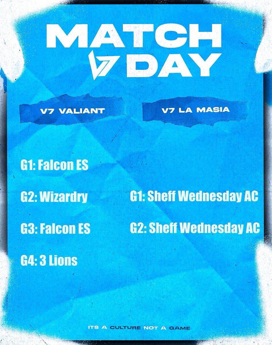 Vulcan7 | EAFC (@vulcan7eafc) on Twitter photo The Double Double 👀
A big evening for both sides tonight with both facing double headers !
Catch the lads live from 8pm over on their twitch channels.
La Masia - twitch.tv/careytipp
Valiant - twitch.tv/hydrohayden
#LetsGoVulcan <a href="/VPGUK/">VPG UK Leagues</a> <a href="/VPGEurope/">Virtual Pro Gaming | Europe</a> The Double Double 👀
A big evening for both sides tonight with both facing double headers !
Catch the lads live from 8pm over on their twitch channels.
La Masia - twitch.tv/careytipp
Valiant - twitch.tv/hydrohayden
#LetsGoVulcan <a href="/VPGUK/">VPG UK Leagues</a> <a href="/VPGEurope/">Virtual Pro Gaming | Europe</a>