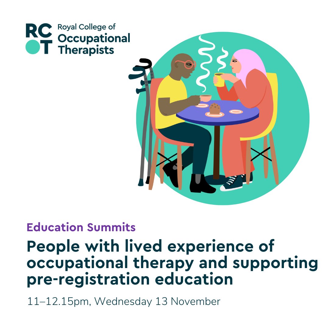 Your insights will shape the review of our learning and development standards, ensuring that occupational therapists are prepared for the future. 📋

Join our Education Summit on Wednesday 13 November: loom.ly/j3cO8Xw