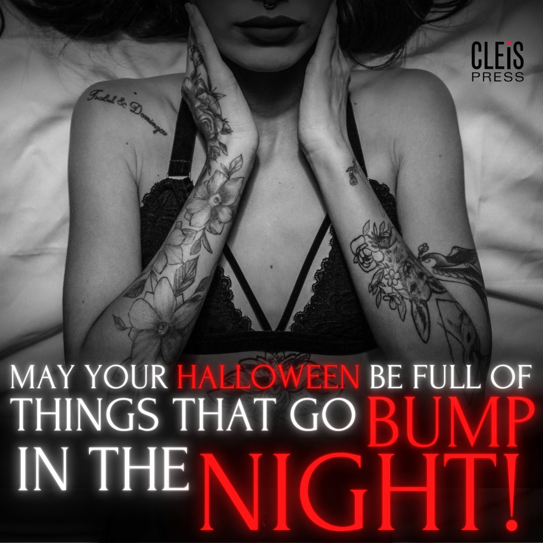 Happy Halloween from Cleis Press 🎃
Have fun and be safe!