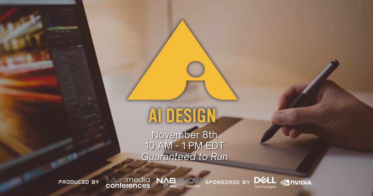 Ready to take your design game up a notch? Join us on 11/8, 10 AM - 1 PM for the AI Design workshop! Learn to use tools like Firefly, and DALL·E to create faster &amp; smarter. From image upscaling to animated text, it’s time to let AI do the heavy lifting! 
🔗bit.ly/3NG7IOa