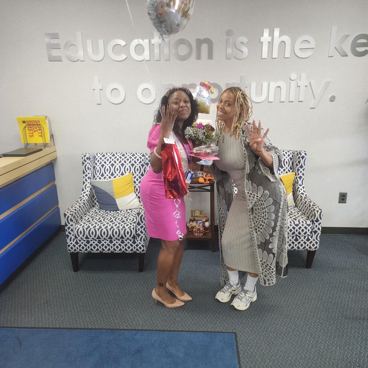 10.31 🩷🩷 My <a href="/WoodlandVoice1/">Woodland Middle School</a> Team made me feel sooo special!!