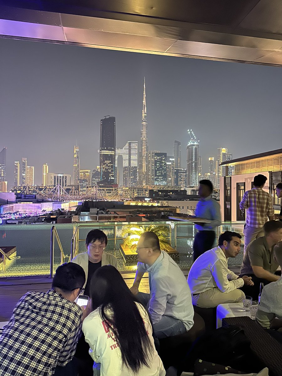 shakeeb_nazeer's tweet photo. Excited to be at TON’s event celebrating the digital future, right in the heart of Dubai with views of the iconic Burj Khalifa! Next stop: Armani/Privé.

Shoutout to @ShowUp_team @okxweb3 @TFund_official 

 #TON #DigitalFuture #Dubai #TonEcosytem #tonfoundation https://t.co/NwH3uZ8H1Z