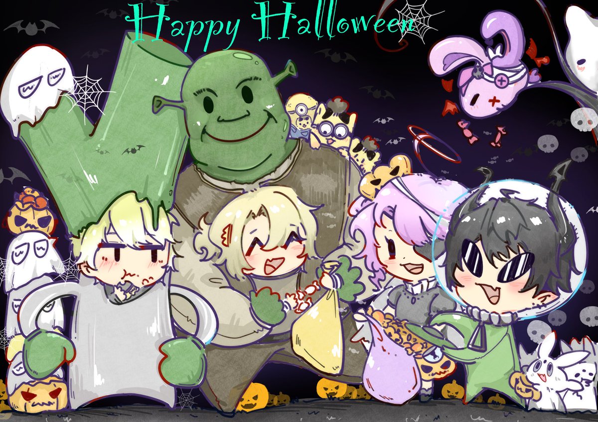 carrote_mr's tweet image. ✨👻Trick or Treat 🎃✨
#drawluca #Briskart #RenZottoArt #MariAtte