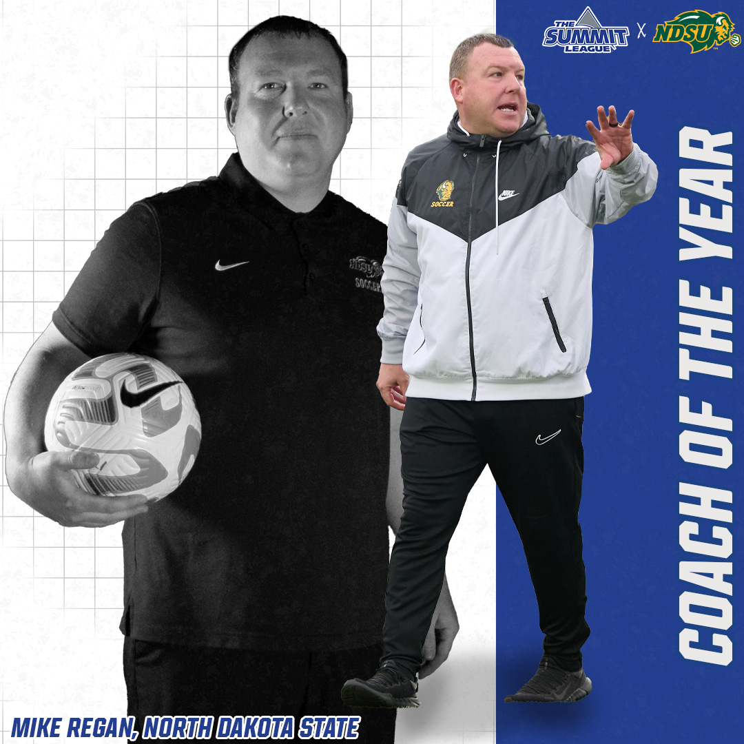The Summit League (@thesummitleague) on Twitter photo ๐๐๐๐ #๐๐ฎ๐ฆ๐ฆ๐ข๐ญ๐๐๐๐ ๐๐จ๐๐๐ก ๐จ๐ ๐ญ๐ก๐ ๐๐๐๐ซ: Mike Regan
๐ฐยป bit.ly/40s7KRs
#ReachTheSummit x #SummitWSOC x <a href="/NDSUsoccer/">NDSU Soccer</a> x <a href="/MIKE_REGAN84/">Mike Regan</a> ๐๐๐๐ #๐๐ฎ๐ฆ๐ฆ๐ข๐ญ๐๐๐๐ ๐๐จ๐๐๐ก ๐จ๐ ๐ญ๐ก๐ ๐๐๐๐ซ: Mike Regan
๐ฐยป bit.ly/40s7KRs
#ReachTheSummit x #SummitWSOC x <a href="/NDSUsoccer/">NDSU Soccer</a> x <a href="/MIKE_REGAN84/">Mike Regan</a>