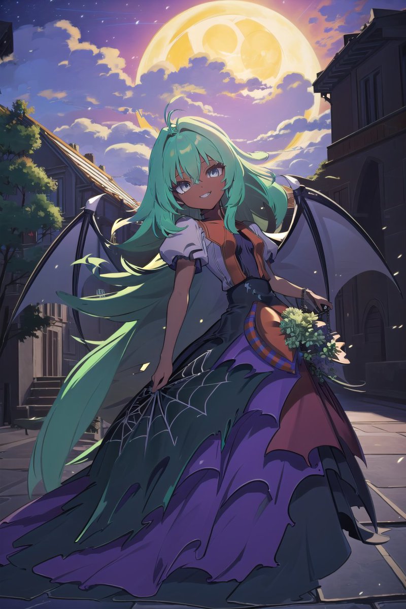 NOVE_NOVE_WATCH's tweet image. ハロウィン エメラダ
#Xenogears #ゼノギアス 
#StableDiffusionAI #AIart #AIイラスト