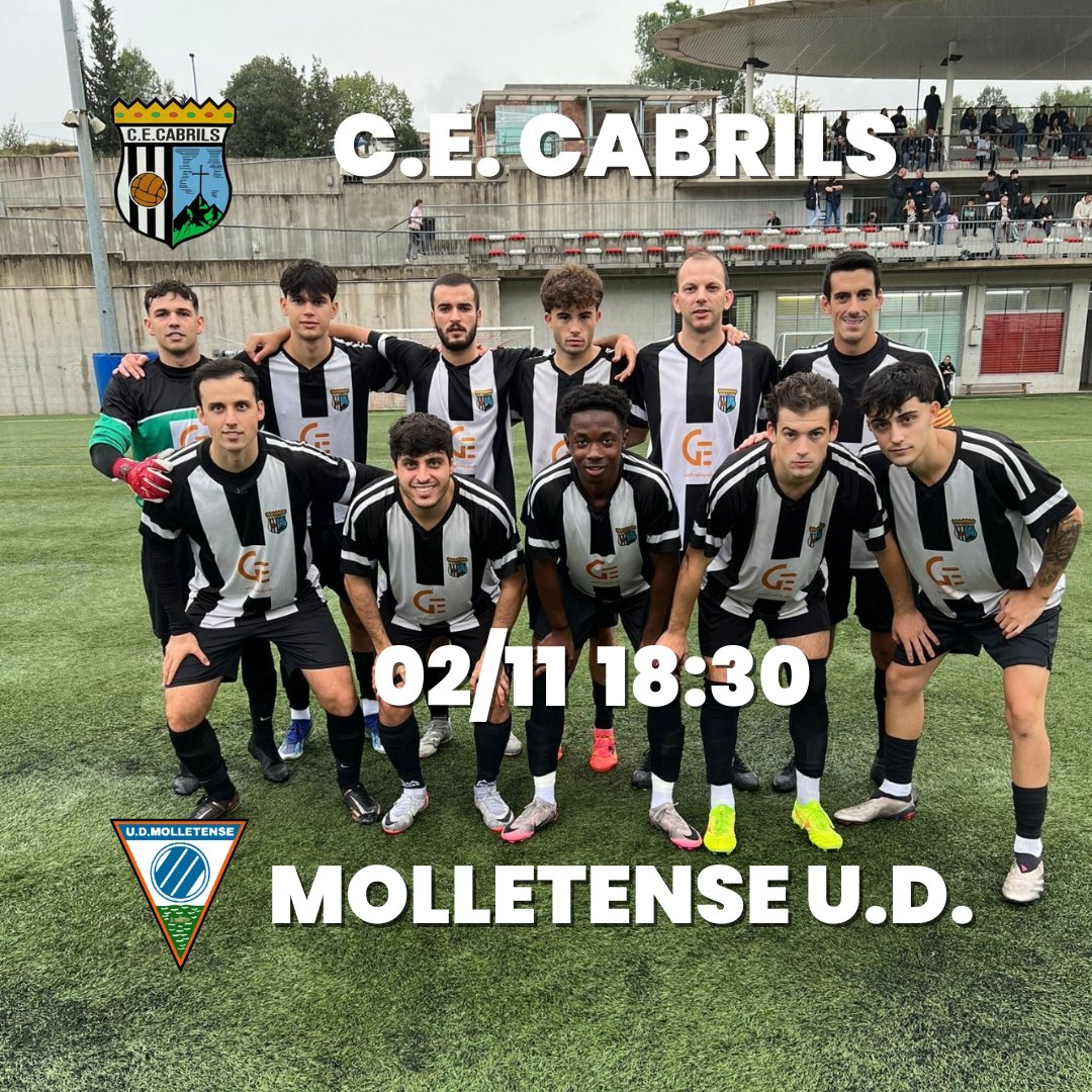 JORNADA 7 TEMPORADA 24-25

#cecabrils
#supporterscabrils
#etiquetasanver
#farmaciacabrils2
#caff
#fruteriaasis
#gastroequip
#talleresgazquez
#pranarom
#estoesfutbol
#UDMOLLETENSE