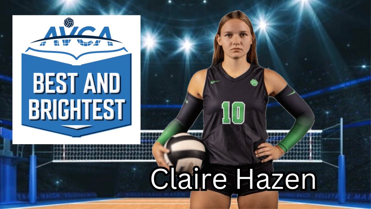 Yorktown Volleyball (@yvbtigers) on Twitter photo Congrats to Claire Hazen for being named to the AVCA Best and Brightest third team. Way to go Claire!! <a href="/YHSAthletics/">Yorktown Athletics</a> <a href="/YorktownHighSch/">Yorktown High School</a> <a href="/YorktownSupt/">YCS Superintendent</a> <a href="/ytownstrength/">Yorktown Strength</a> <a href="/YHSSportsMed/">YHS Sports Medicine</a> <a href="/ClaireHazen/">Claire Hazen</a> Congrats to Claire Hazen for being named to the AVCA Best and Brightest third team. Way to go Claire!! <a href="/YHSAthletics/">Yorktown Athletics</a> <a href="/YorktownHighSch/">Yorktown High School</a> <a href="/YorktownSupt/">YCS Superintendent</a> <a href="/ytownstrength/">Yorktown Strength</a> <a href="/YHSSportsMed/">YHS Sports Medicine</a> <a href="/ClaireHazen/">Claire Hazen</a>