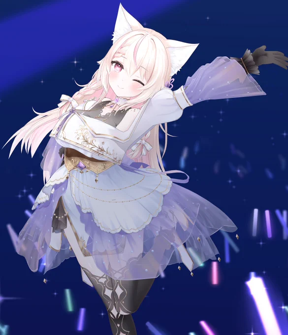 沢山の応援ありがとうございました!!!今日はアイドルになった気分でパフォーマンスさせていただきました!!重大発表もびっくりしてくれたかな?これからもパワフルに活動する、天曰ひよをよろしくお願いします皆のおかげで素敵な誕生日になりました#天曰ひよ生誕祭2024 #天曰ひよ3D 