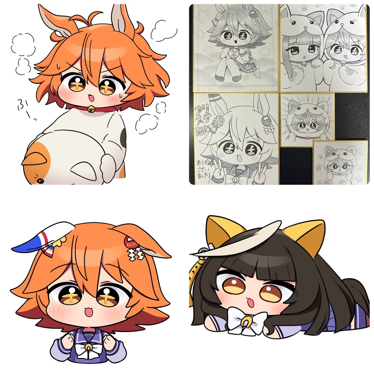 今月も見ていただいてありがとうございます🫡
 #今月描いた絵を晒そう 