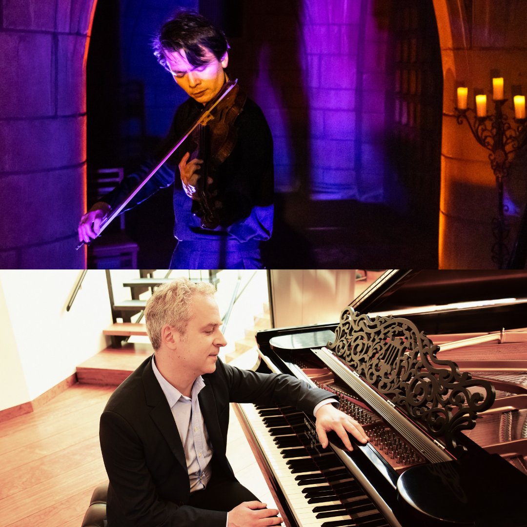 deathoclassical's tweet photo. (1/3) Here's a special Halloween treat for you all! 🎃💀 On November 19, the great pianist @jeremydenk, who normally graces the main stage of Carnegie Hall, will descend amongst us in our Crypt, joined by one of our favorite violinists (and two-time Crypt veteran) @StefanJackiw. https://t.co/0MjkZKtcv1