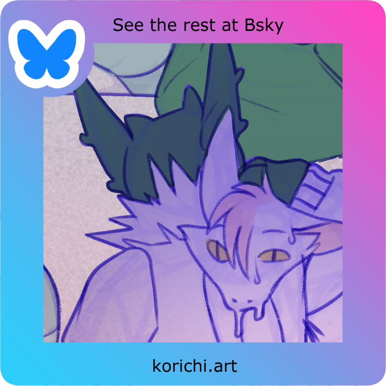 🟦@korichi.art (@korichival) on Twitter photo 