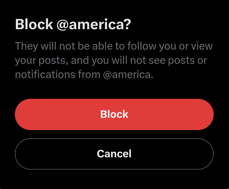 DanielShadows's tweet photo. Dude El0n has put me in the weirdest situations, like I'm blocking my own fucking country now https://t.co/pklRKpE3bE