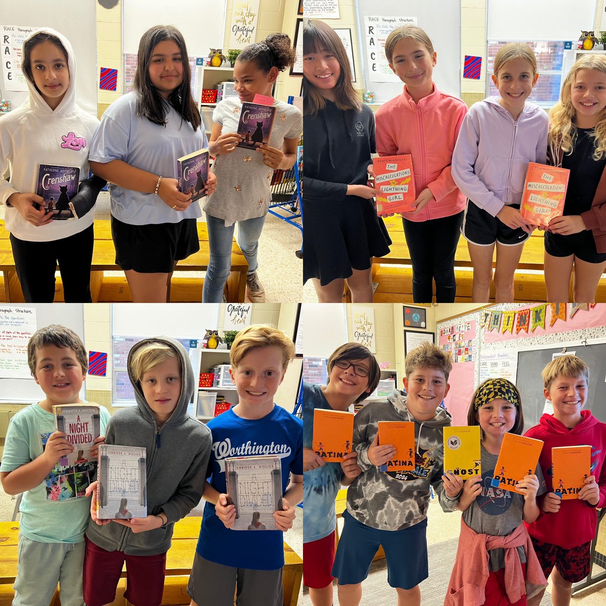 Christina L'Ecuyer (@c_lecuyer5) on Twitter photo Our first round of book clubs complete featuring amazing authors like: <a href="/JReynoldsbooks/">jasonreynoldsbooks</a> <a href="/sharonmdraper/">Sharon M. Draper</a> <a href="/kaaauthor/">Katherine Applegate (kaaauthor.bsky.social)</a> <a href="/RobBuyea/">Rob Buyea</a> <a href="/erinentrada/">Erin Entrada Kelly</a> <a href="/itspeterbrown/">peter brown!</a> <a href="/stacymcanulty/">Stacy McAnulty</a> <a href="/nielsenwriter/">Jennifer Nielsen</a> #ItsWorthIt #RockedIt Our first round of book clubs complete featuring amazing authors like: <a href="/JReynoldsbooks/">jasonreynoldsbooks</a> <a href="/sharonmdraper/">Sharon M. Draper</a> <a href="/kaaauthor/">Katherine Applegate (kaaauthor.bsky.social)</a> <a href="/RobBuyea/">Rob Buyea</a> <a href="/erinentrada/">Erin Entrada Kelly</a> <a href="/itspeterbrown/">peter brown!</a> <a href="/stacymcanulty/">Stacy McAnulty</a> <a href="/nielsenwriter/">Jennifer Nielsen</a> #ItsWorthIt #RockedIt