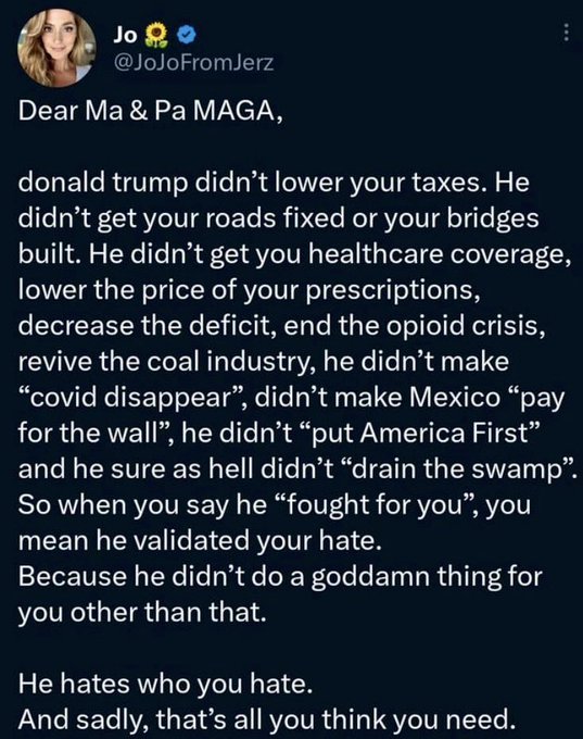 lap80958's tweet photo. #Pennsylvania #Michigan #Wisconsin #Georgia  #AmericaNeedsTrump No way! #ProRoe #Harriswalz #HarrisSurge #WomensRightsAreHumanRights #Veterans https://t.co/g12eUGFwhs