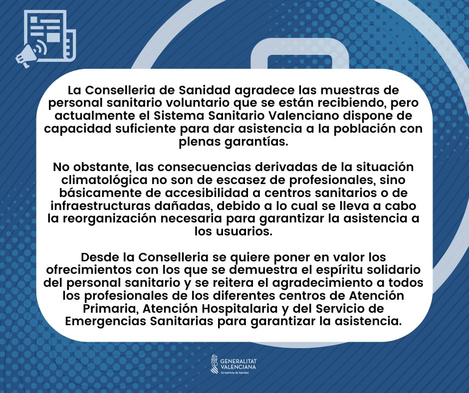 GVA Sanitat tweet media