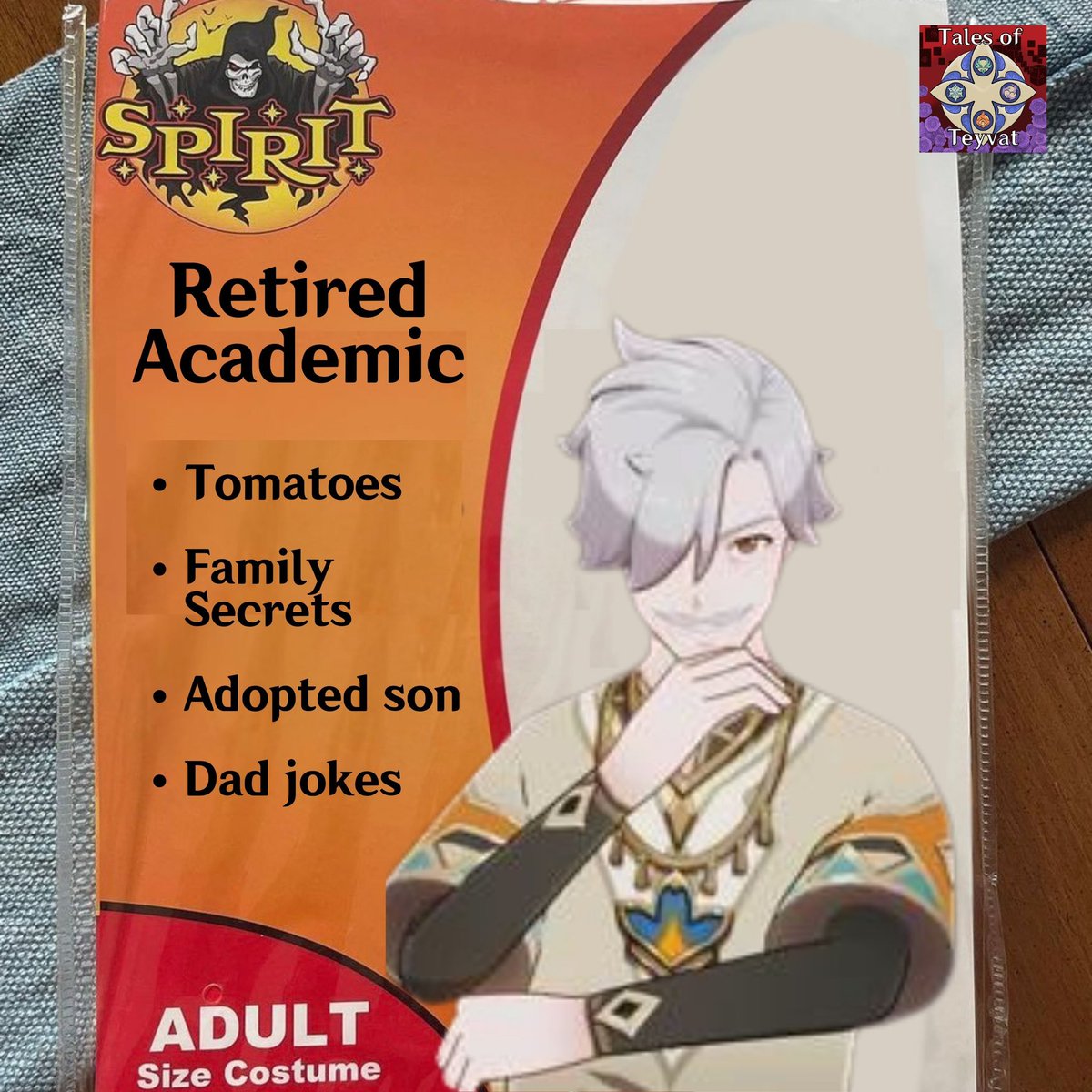 talesofteyvat's tweet photo. Happy Halloween Travelers! 🎃👻

Tales of Teyvat is here to provide you with some last minute costume ideas for that big Halloween party you forgot all about… 

#genshin #halloween #genshincostume #halloweencostume #genshinimpact #spirithalloween #meme https://t.co/NpN2Pd2VQz