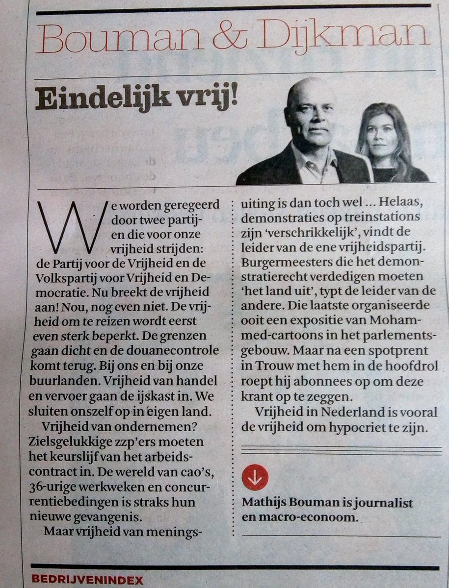 #vrijheid #kabinet