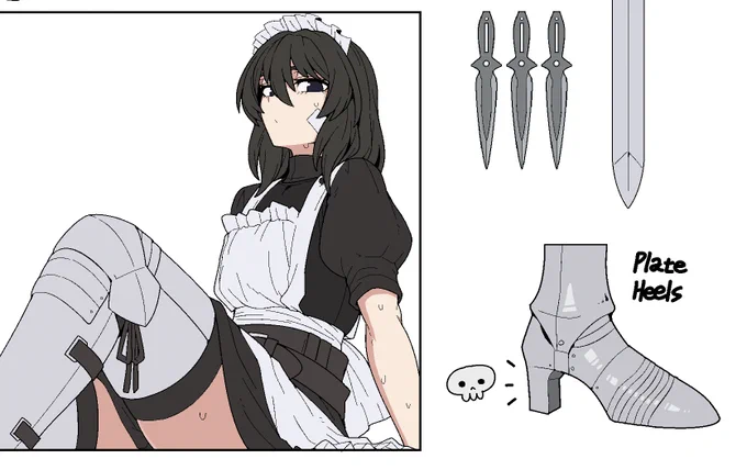 the cursed plate heels 