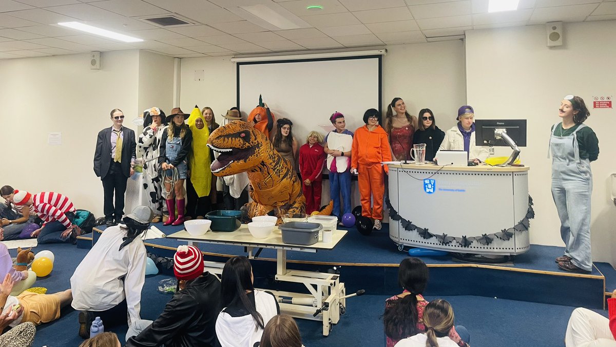 tcd_ot's tweet image. Today in the Discipline the students &amp;amp; staff celebrated #WorldOTday 

The theme is OT for All and our celebration was a morning of fun, creativity, inclusion, participation &amp;amp; connectedness

We are so proud of our students 

#futureOTs
#ThisisTrinityMed
@TrinityMed1 
@AOTInews