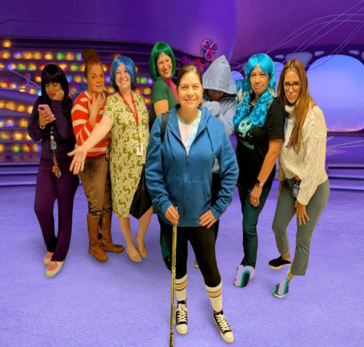 🎉 It's Book Character Day! We're dressing up as Inside Out characters who bring Joy, Sadness, Anger &amp; more to life with us! #BookCharacterDay #InsideOut