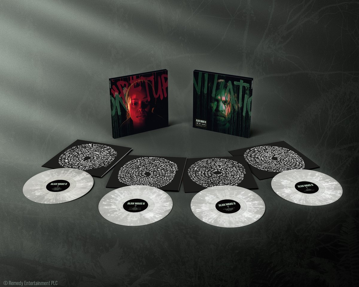 The <a href="/alanwake/">Alan Wake 2</a> II Soundtrack is now available to pre-order on vinyl via <a href="/Laced_audio/">Laced</a>. Shipping est. in April 2025. Exclusive Double LP feat. Yötön Yö, Old Gods of Asgards, Poe &amp; the Chapter Songs (€43,95). Limited 4LP box set adds Petri Alanko's original score (€93,95).