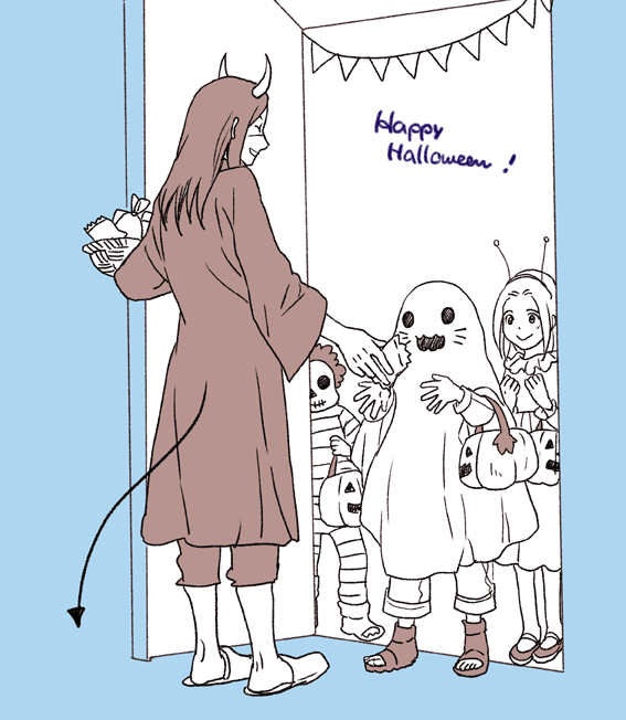 dollshka's tweet photo. ハロウィンの過去絵
可愛いな、ハロウィン https://t.co/0QenV3twIz