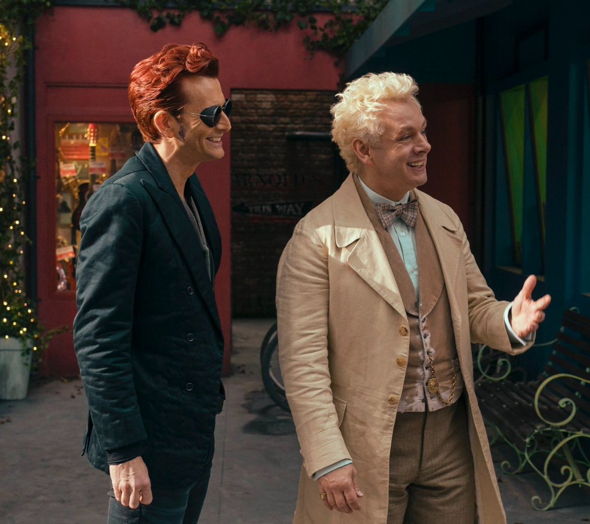 artistic_viper's tweet photo. Posting some of my favorite #GoodOmens studies shots coz I'm excited for January ^^ 

#Crowley #Aziraphale #azira https://t.co/MTaeCU1Wbh
