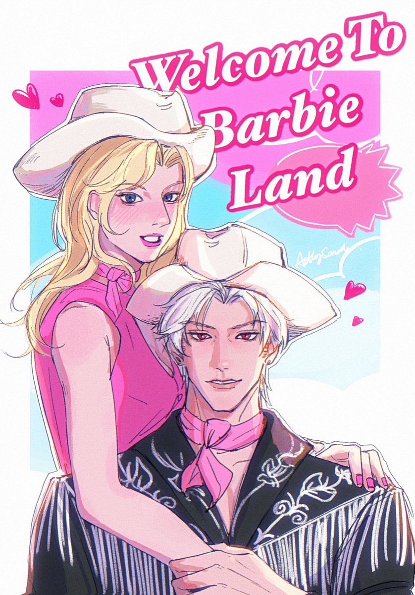 Sandy35353529's tweet photo. #Sylus #LoveandDeepspace 
Welcome To Barbie Land!! https://t.co/k6mnLBfYAw