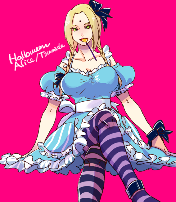 dollshka's tweet photo. ハロウィンの過去絵。綱手ちゃんも https://t.co/qzVUtCAFNJ