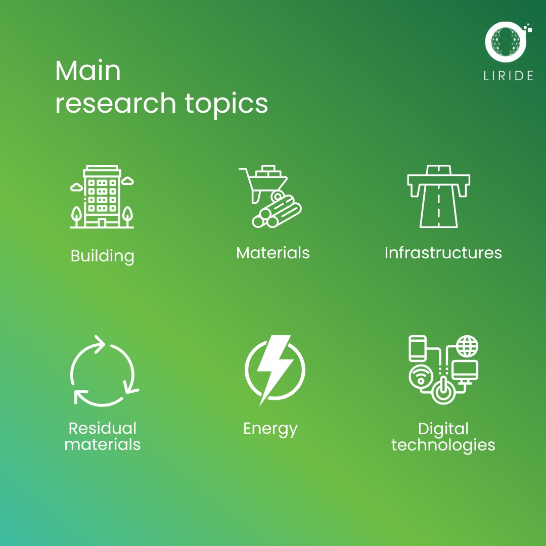 Since its creation in 2013, LIRIDE has developed expertise in life cycle assessment (#LCA), #circulareconomy and #sustainabilitymetrics in several economics sectors.
