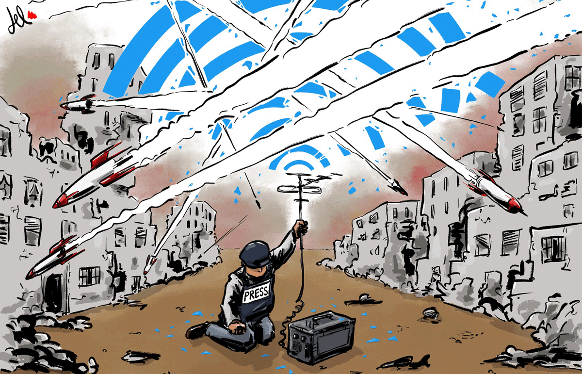 CartooningPeace's tweet photo. [EDITORIAL]

"Press cartoonists in danger: ending impunity"

#EndingImpunity

Our weekly editorial is online on our website: https://t.co/vnGzLTEvrg

✏️ @FiroozehMozaff1 (Iran), @EmaDelRosso (Italy), @Ramsesdraw (Cuba) https://t.co/GOIZfOwi9z