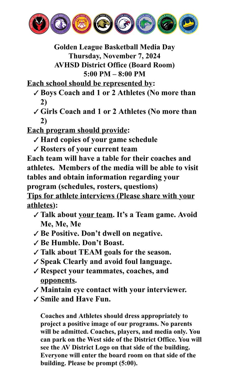 Golden League basketball media day

Next week