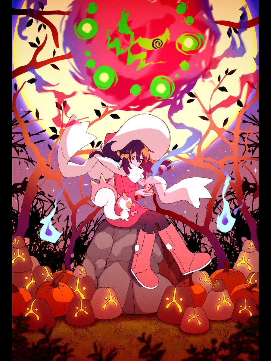 みたまのとう

#ゴーストハロウィンフェス2024 #ポケモンイラスト 
#pokemonfanart #Halloween