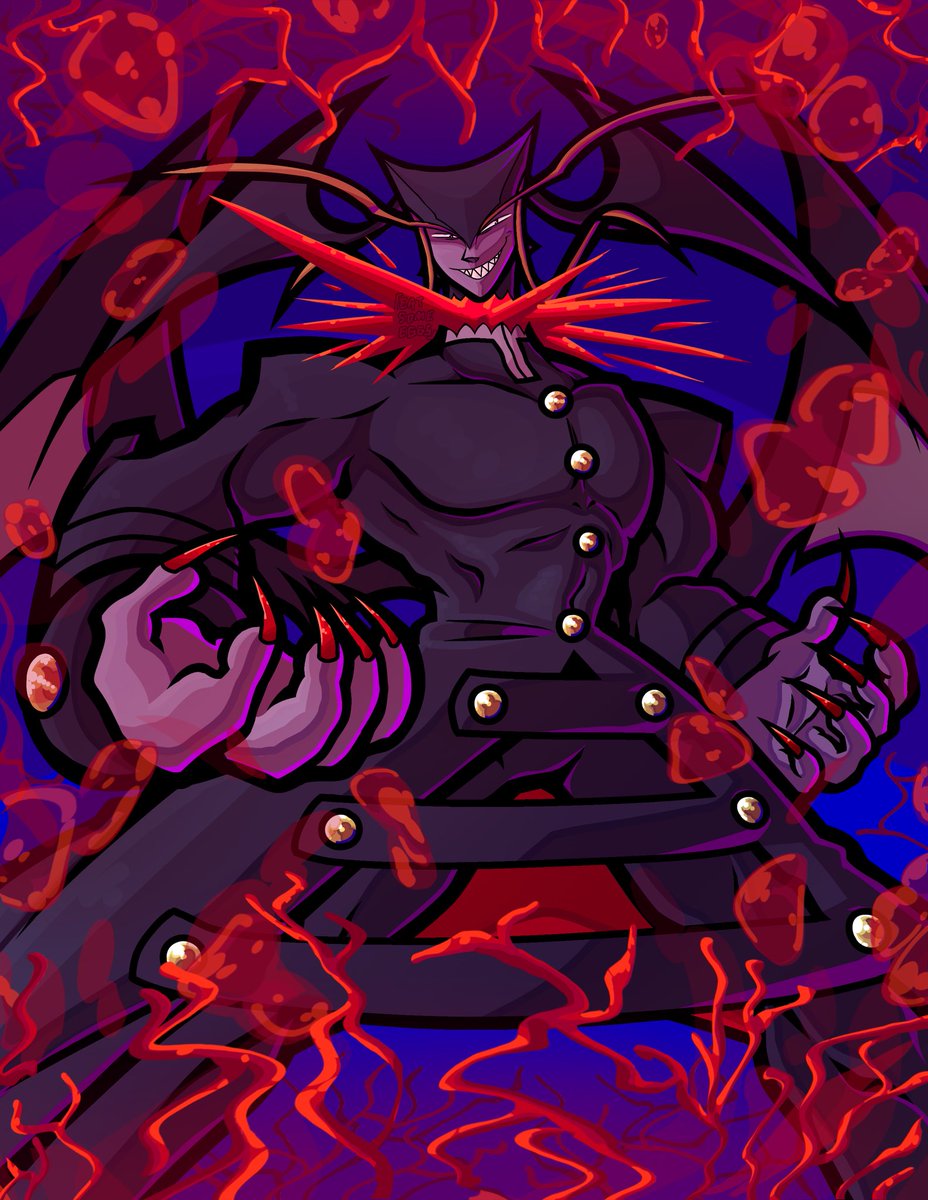 Eat_Some_Eggs's tweet photo. ITS HERE!!!!!!! here’s my piece for the #DarkstalkersZine24 !!!!!!!  working on this zine was so much fun, go and check out everyone that worked on it!!!!!!!!! 🦇🩸🦇🩸🦇🩸🦇 https://t.co/9XyLP6fYiN