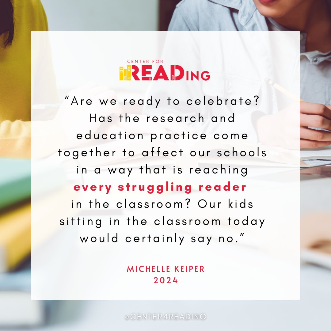 Center for Reading tweet media