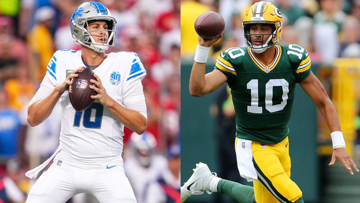 packersweekly_'s tweet photo. The Packers host the Detroit Lions this Sunday at 4:25 PM EST. It's a big NFC North rivalry game. The Lions are 6-1, and the Packers are right below them at 6-2. 

#GoPackGo https://t.co/3Ge7ZSyLE8