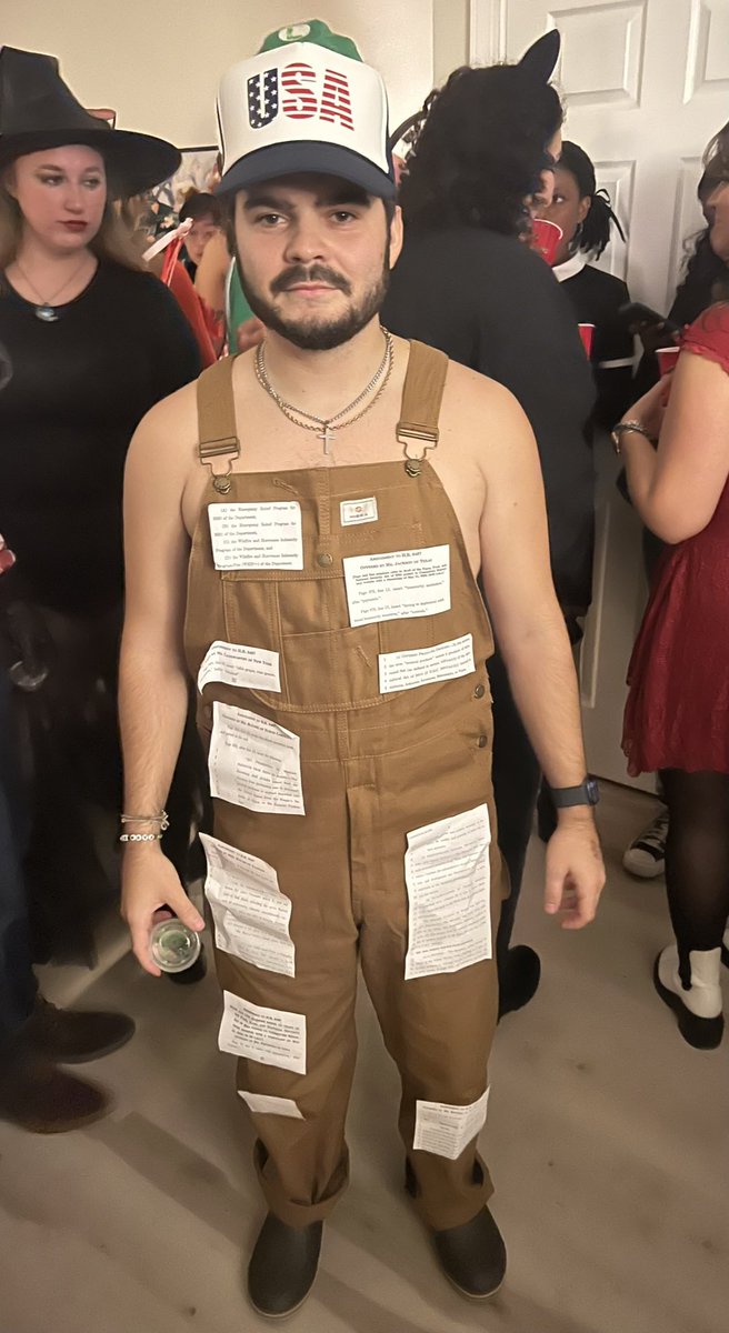 I hate Halloween in DC what do you mean you’re dressed as the farm bill