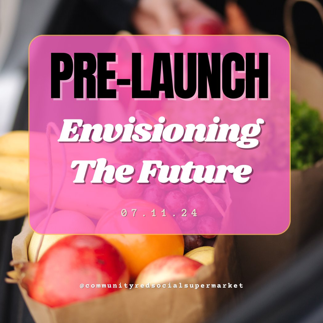 Pre-Launch of Our Social Supermarket! 🚀

Join us in Wednesbury to envision a hub for wellness &amp; affordable food! Share ideas, connect &amp; learn how sponsorship can create opportunities.

Together, let’s create a brighter future! 🛒✨ 
#CommunityRed #VocalRogue #SocialSupermarket