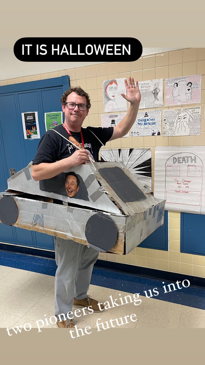 It is Halloween! (It won’t let me tag Elon)