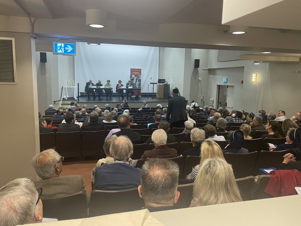 It’s a full house here for day one of our conference at Alumni Hall!