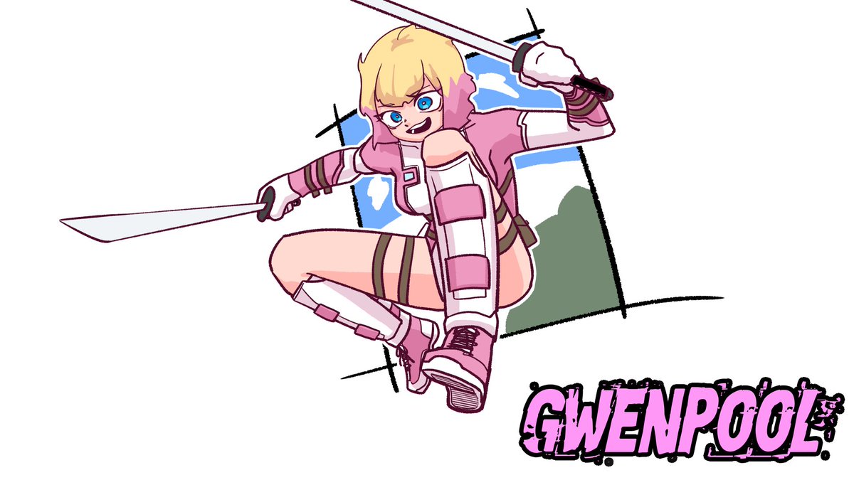 Tahrit01's tweet photo. #그웬풀 #마블 #Gwenpool https://t.co/eA5Hq0P4zH